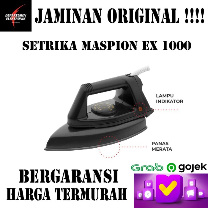 Jual Setrika Maspion Ex 1000 Kota Tangerang Departemenelektronik Tokopedia