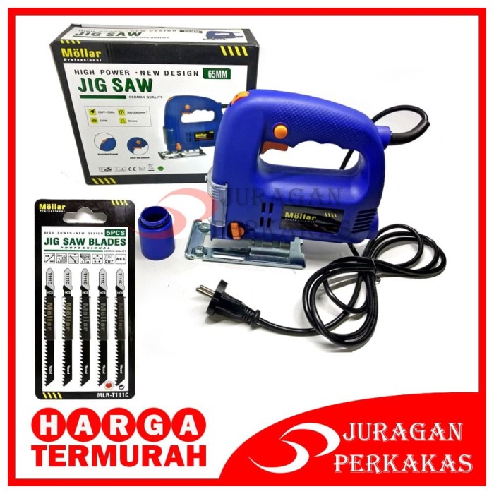 Jual MOLLAR MESIN GERGAJI  JIG SAW LISTRIK  MOLLAR T111C 