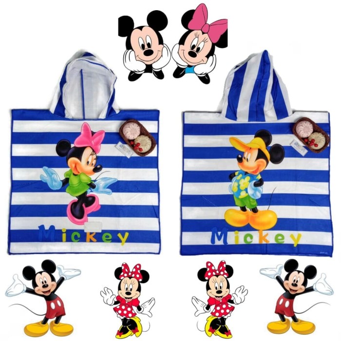 Jual Handuk Ponco Anak Mandi Lucu CERIA Motif Karakter Jual Handuk Ponco Anak Mandi Lucu CERIA Motif Karakter
