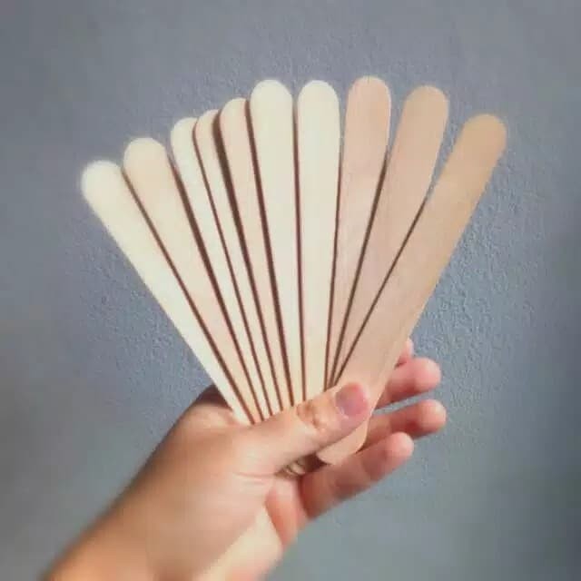 Jual Jumbo popsicle stick stik es  krim  besar stik kayu 