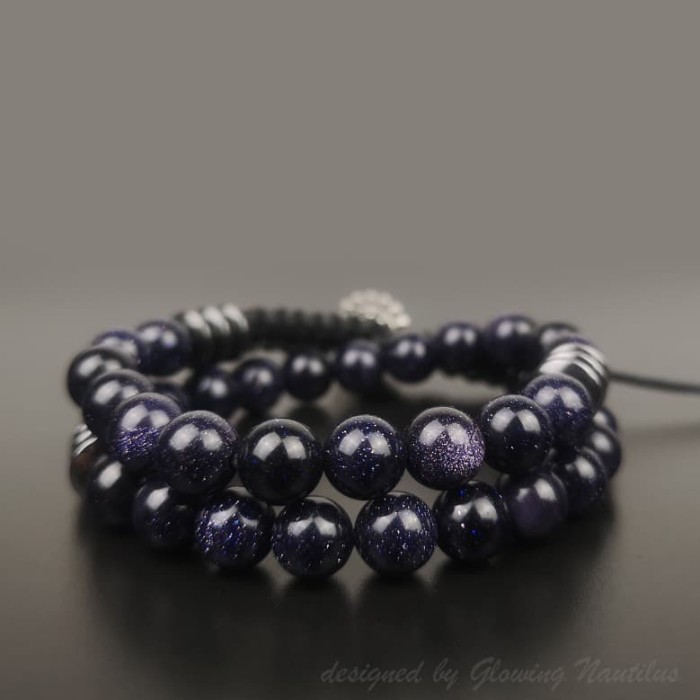 Jual Gelang Tasbih 33 Batu Asli Pasir Emas Biru 8mm Kota Jual Gelang Tasbih 33 Batu Asli Pasir Emas Biru 8mm Kota