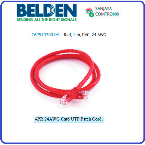 Jual BELDEN Kabel  Patch Cord UTP Stranded  Cat 6 1 meter 