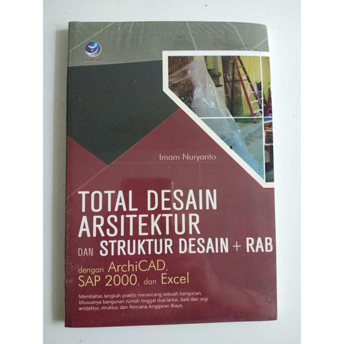 Jual BUKU Desain Arsitektur dan Struktur Desain+RAB dengan ArchiCAD, SAP 20 - Kota Batu - 1000 ...