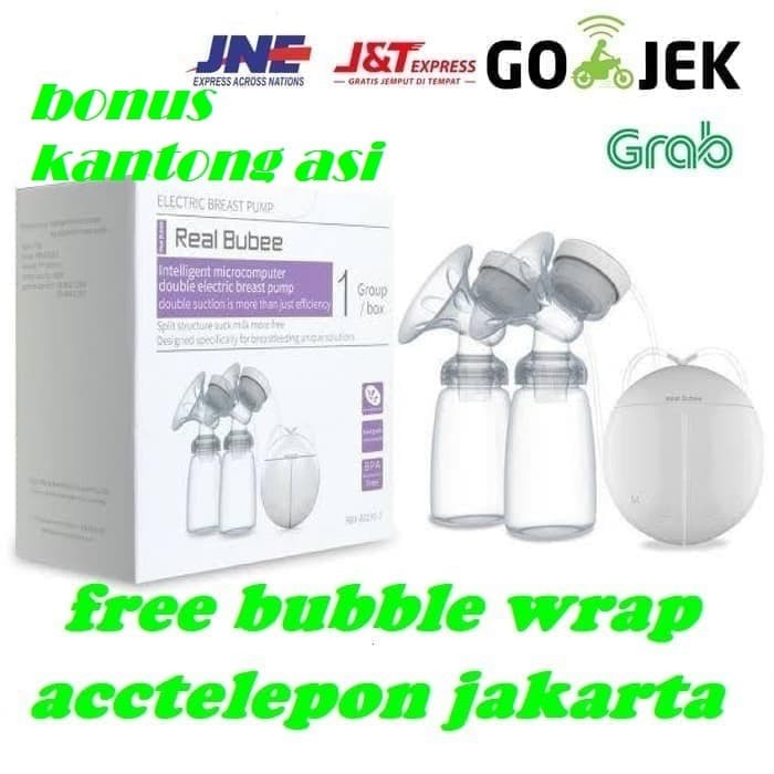 Jual Real Bubee Pompa ASI Elek   trik Double Ibu Menyusui USB