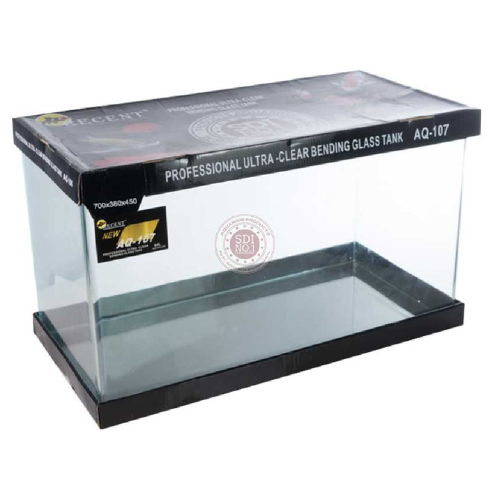 Jual (GOJEK GRAB) Recent AQ 107 Aquarium Kaca Bending  