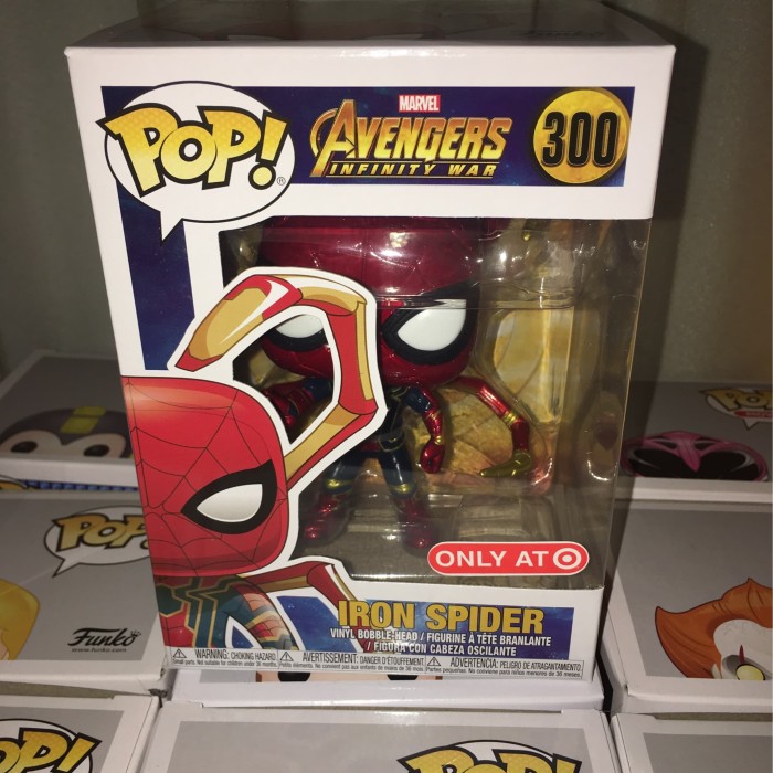 iron spider with legs pop