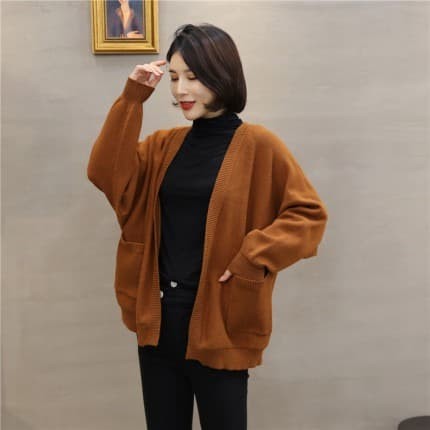 Jual cardigan tebal sweater  rajut  wanita korea  original 