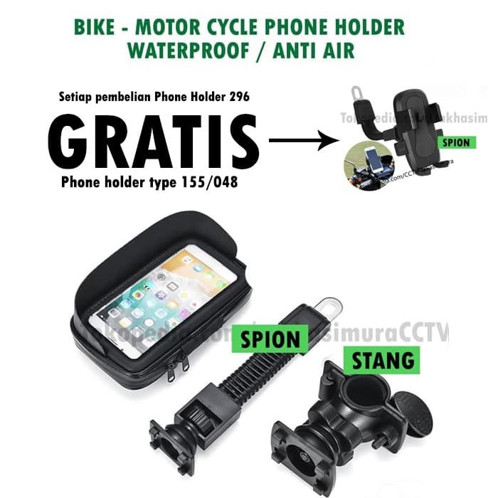 Jual Waterproof Phone  Holder  Motor  Gojek Grab GPS UP 