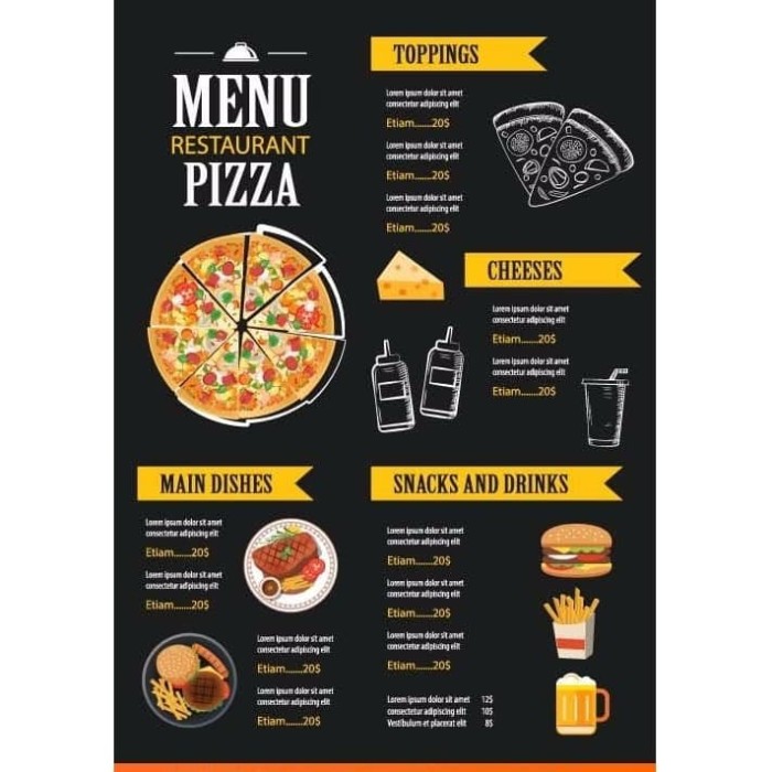  Desain Banner Menu Makanan  desain  spanduk keren