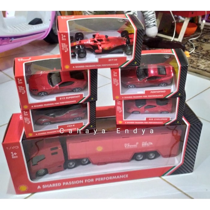 shell ferrari diecast