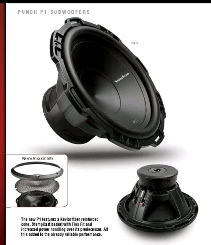p1 subwoofers 12 inch