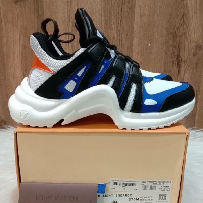lv archlight sneaker blue