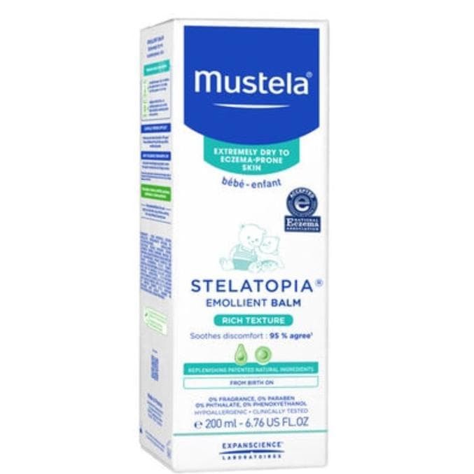 mustela stelatopia emollient balm 200 ml