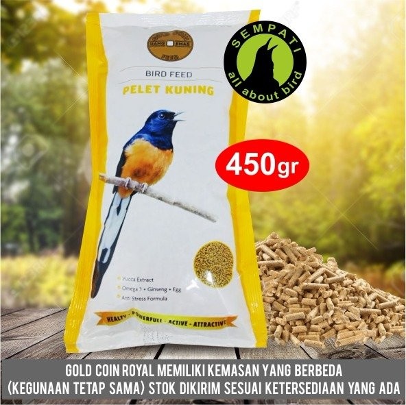 Jual Pakan Burung Murai Anis Kacer Royal Gold Coin Kota Bandung
