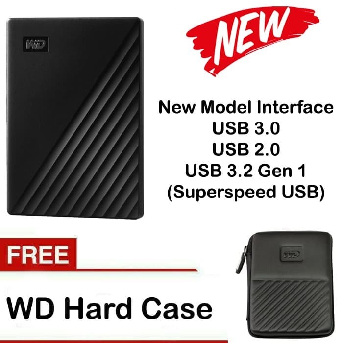 Jual WD My Passport 1TB HDD Hardisk Harddisk External