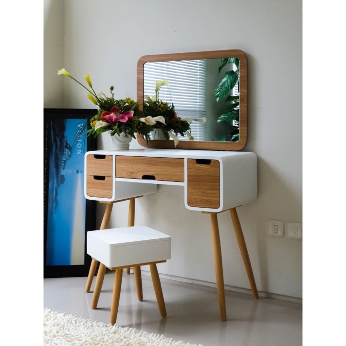 Jual Meja Rias Copenhagen  Console Set Kota Surabaya 