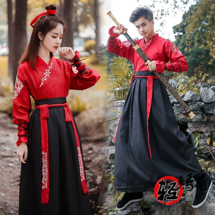 Jual kostum hanfu pakaian  adat tradisional china untuk 