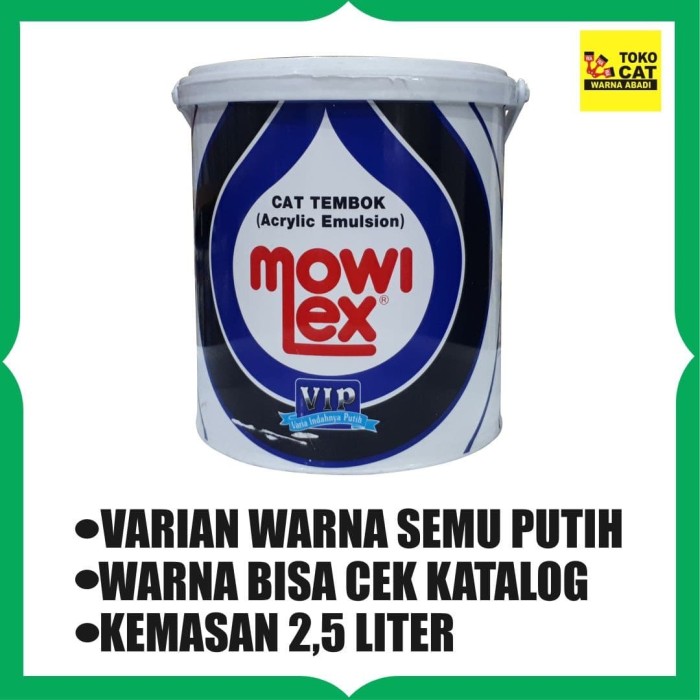 Jual Cat  Tembok  Mowilex  Interior  Varian Putih 2 5 Liter 