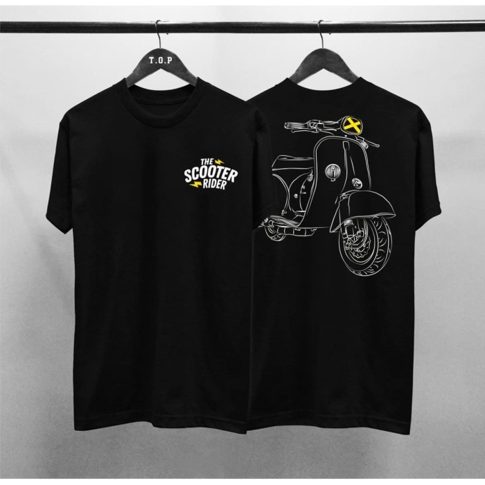 Jual T shirt Scooter Ri Baju  Kaos  Distro Pria Wanita 