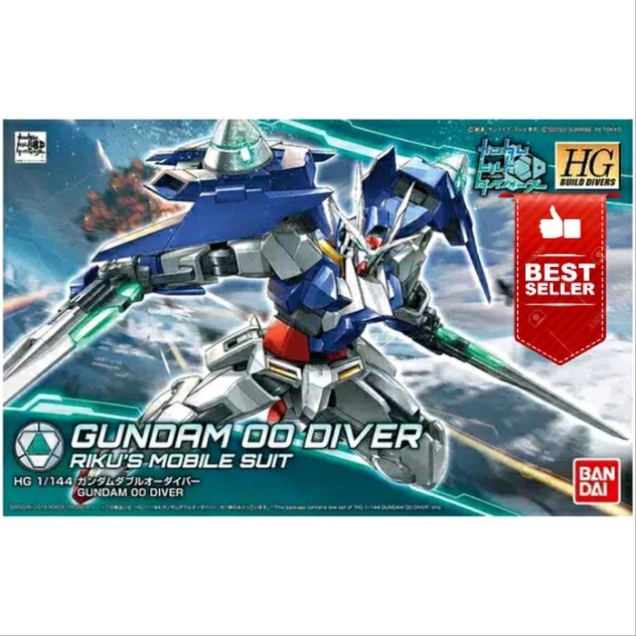 Jual Gundam Bandai Hg 1 144 Hgbd 00 Oo Diver Rikus Mobile Suit Jakarta Barat Makistore0179 Tokopedia