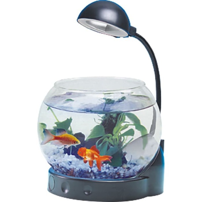 Jual Aquarium  Mini  LED Akuarium Tangki Ikan Meja  Mini  