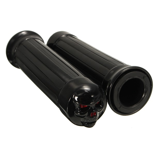 Jual 1 inch Skull Handlebar Hand Grips 