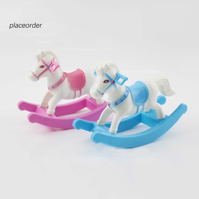 children's play riding horse
