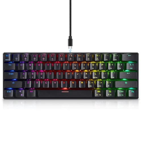 Jual Mechanical Keyboard Motospeed CK61 Compact 60% Gaming