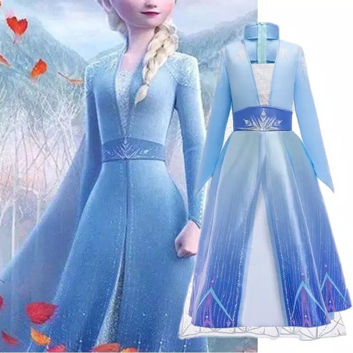  Jual  Kostum Princess Elsa Frozen  2 Cg61 Jakarta Barat 