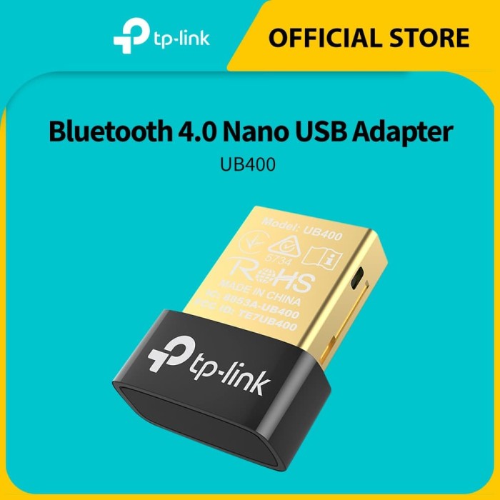 Jual TPLINK UB400 BLUETOOTH 4.0 NANO USB ADAPTER Kab. Tangerang TPLink Official Tokopedia