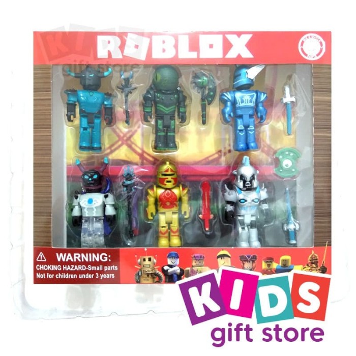 Jual Roblox 1830 B Minifigures Legends Of Roblox Set Six Figures - roblox t rex bundle