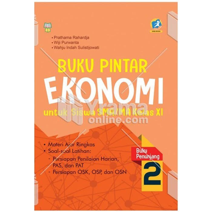 Jual Buku Pintar Ekonomi Sma Ma Kelas Xi Kurikulum 2013 Buku