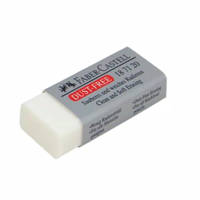 Jual FaberCastell Eraser Dust Free 7120 Big White Jakarta Barat FaberCastell Tokopedia