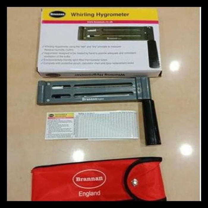 Jual Hot Sale Brannan Sling Thermometer Sling Psychrometer Kota Bogor Kokha Bernard Tokopedia