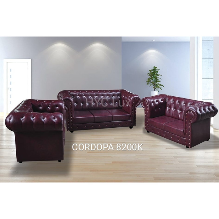 Jual Sofa 321 Cordopa Hj Lux Elegant Kursi Busa Kulit Ruang Tamu Jual Sofa 321 Cordopa Hj Lux Elegant