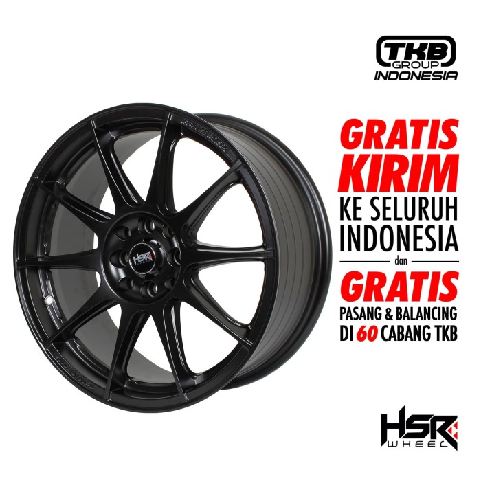 Velg Mobil Ring 12 : JUAL Velg Racing HSR Amg S500 Ring 17 Buat Mobil