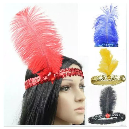 Jual Hiasan Ikat Rambut Bulu Headband Bando Bandana Bulu Jual Hiasan Ikat Rambut Bulu Headband Bando Bandana Bulu