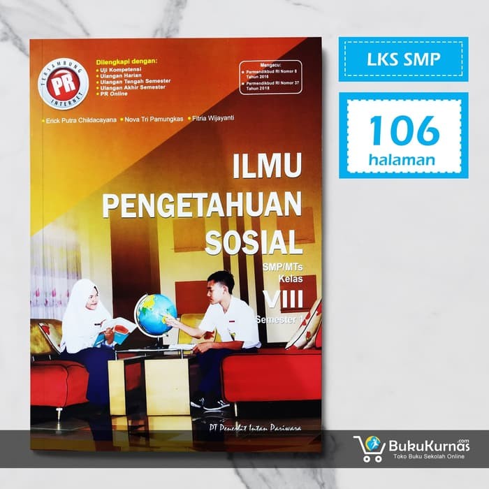 Jual Buku Kumpulan Soal Smp Buku Lks Ips Smp Kelas 8 Semester 1 K13 Intan Jakarta Barat Paramitanapitupulu Tokopedia