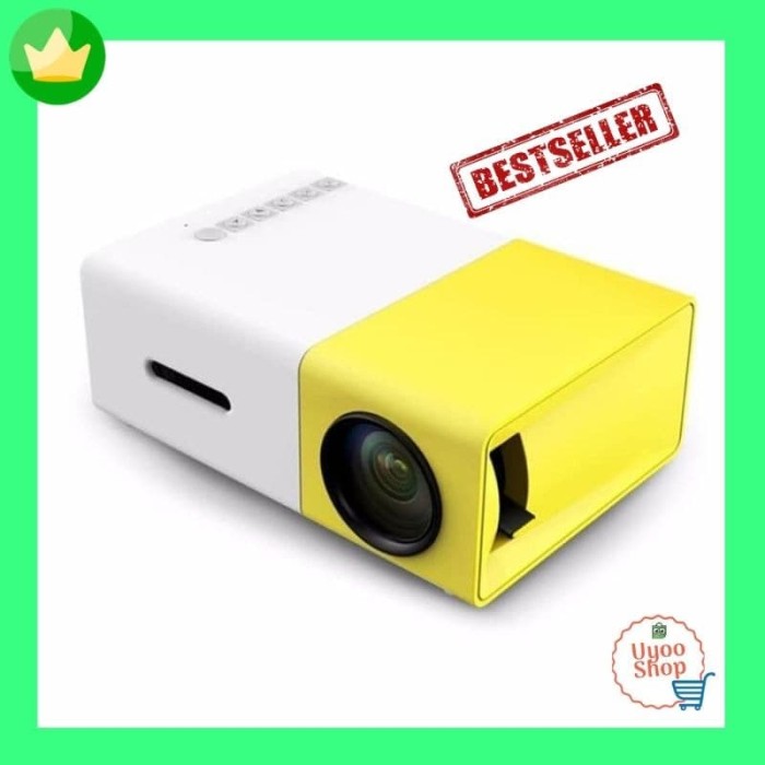 Jual Projector Mini Portable Proyektor LED Bisa Dari HP Tablet Tv