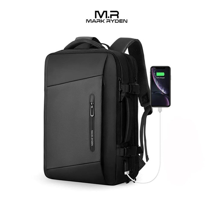 Promo Mark Ryden MR9299KR Backpack Bag USB - Tas Ransel