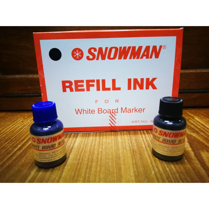 Jual REFILL/ ISI TINTA WHITE BOARD SNOWMAN - Jakarta Barat