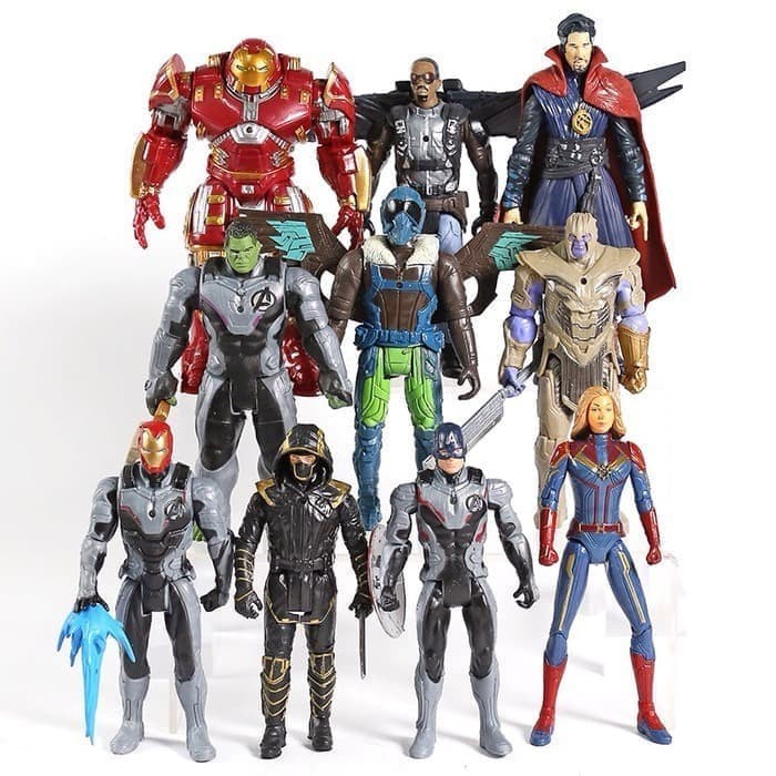 avengers endgame figurine set