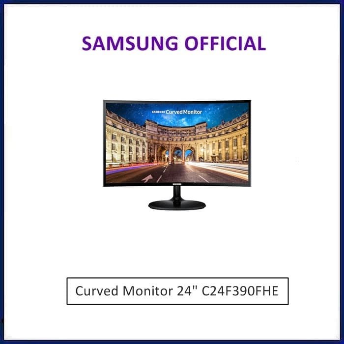 Jual Samsung Curved Monitor C24F390FHEX 24 inch LCD LED 24