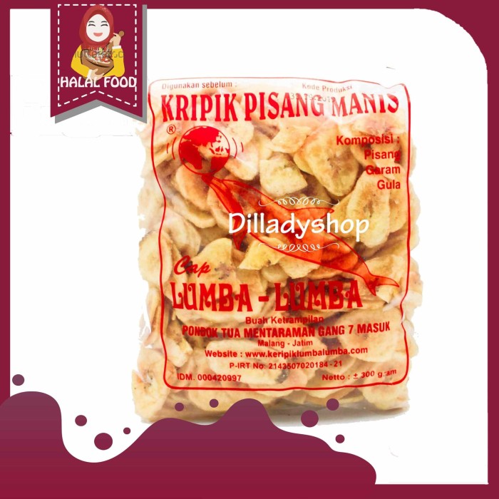 Jual KERIPIK PISANG CAP LUMBA - LUMBA - Kota Malang ...