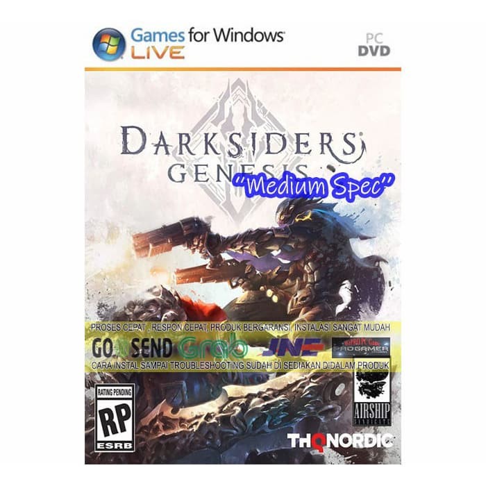 Jual DARKSIDERS GENESIS CD DVD GAME PC GAME GAMING 