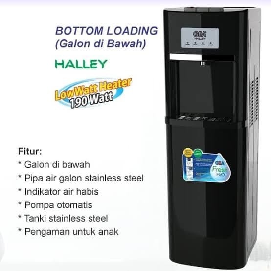 Jual Gea Halley Dispenser Galon Bawah Panas Normal Dingin Kota Tangerang Toko Sinar 66 5818