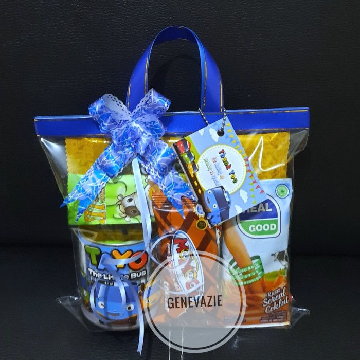 Jual Paket snack ulang tahun/Bingkisan Ultah/Goodie bag