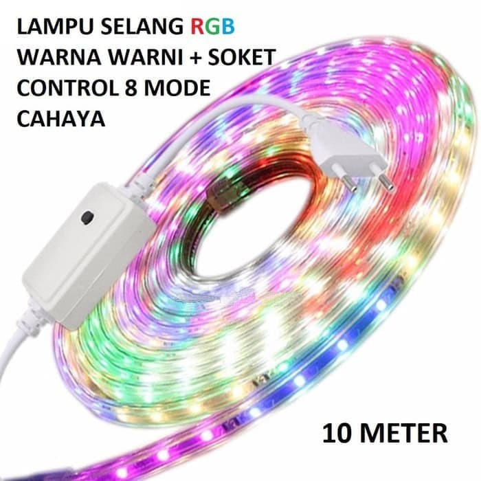 Jual Lampu LED STRIP SELANG 3528 2835 220v 10M METER 