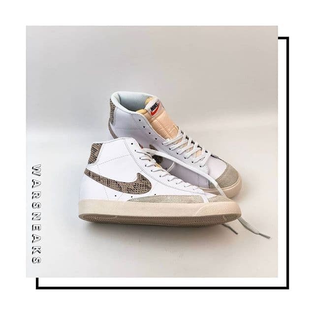 nike blazer mid 77 premium vintage snakeskin