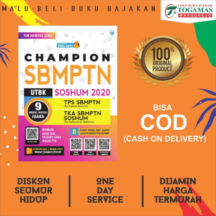 Contoh Soal Hots Utbk Sbmptn 2019 - Soal Kelasmu